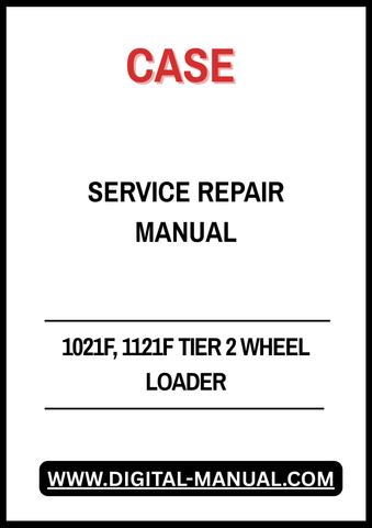 Enhance your maintenance capabilities with the CASE 1021F and 1121F Tier 2 Wheel Loader Service Repair Manual. This comprehensive guide is designed specifically for these models, providing detailed instructions and diagrams to ensure efficient repairs and servicing.