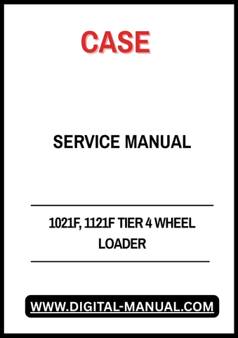 Discover the ultimate resource for maintaining your CASE 1021F and 1121F Tier 4 Wheel Loaders with the comprehensive Service Manual (Part Number: 84555573). This manual is meticulously designed to provide you with detailed instructions, diagrams, and troubleshooting tips to ensure your equipment operates at peak performance.