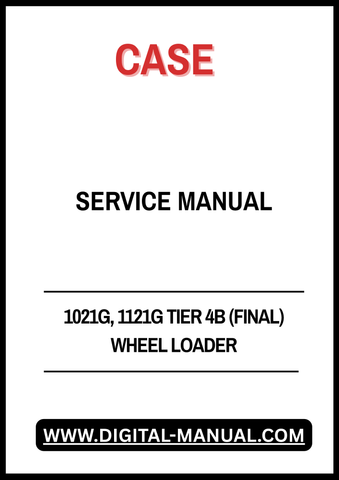 Introducing the CASE 1021G and 1121G Tier 4B (Final) Wheel Loader Service Manual, your essential guide for maintaining peak performance and reliability. This comprehensive manual, with part number 48083738, is designed specifically for CASE wheel loaders, ensuring you have the most accurate and up-to-date information at your fingertips.