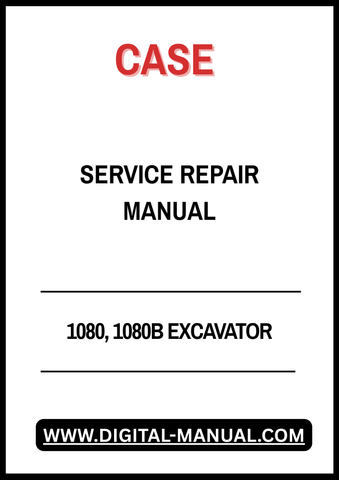 Enhance your maintenance capabilities with the CASE 1080 and 1080B Excavator Service Repair Manual. This comprehensive guide is designed to provide you with detailed instructions and insights, ensuring that you can effectively troubleshoot and repair your excavator with confidence.