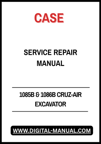 Discover the ultimate resource for maintaining your CASE 1085B & 1086B CRUZ-AIR Excavator with our comprehensive Service Repair Manual. This essential guide is designed to provide you with detailed instructions and insights, ensuring that you can perform repairs and maintenance with confidence and precision.
