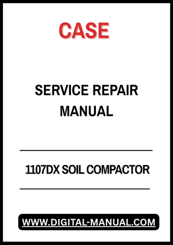  Enhance your maintenance capabilities with the CASE 1107DX Soil Compactor Service Repair Manual. This comprehensive guide is designed specifically for the CASE 1107DX model, providing detailed instructions and insights to ensure optimal performance and longevity of your equipment.