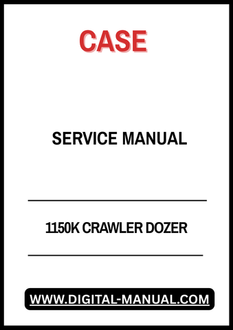 Unlock the full potential of your CASE 1150K Crawler Dozer with our comprehensive Service Manual. This essential guide is designed to provide you with detailed instructions, diagrams, and troubleshooting tips to keep your machine running smoothly and efficiently.