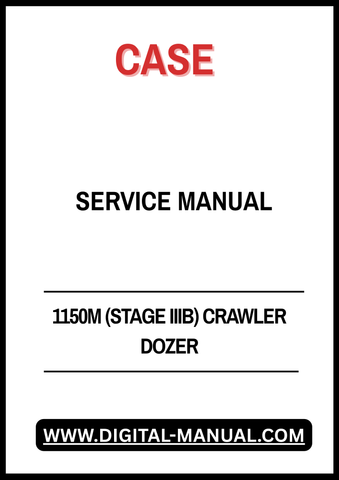 Enhance your maintenance routine with the CASE 1150M (Stage IIIB) Crawler Dozer Service Manual (Part Number: 47907866). This comprehensive guide is designed specifically for the CASE 1150M model, ensuring you have the most accurate and detailed information at your fingertips.
