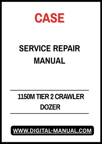 The CASE 1150M Tier 2 Crawler Dozer Service Repair Manual is an essential resource for any technician or DIY enthusiast looking to maintain and repair their dozer with confidence. This comprehensive manual provides detailed instructions, diagrams, and troubleshooting tips, ensuring you have all the information needed to keep your equipment running smoothly. With its user-friendly layout and clear illustrations, you can easily navigate through complex repairs and service procedures, saving time and reducing 