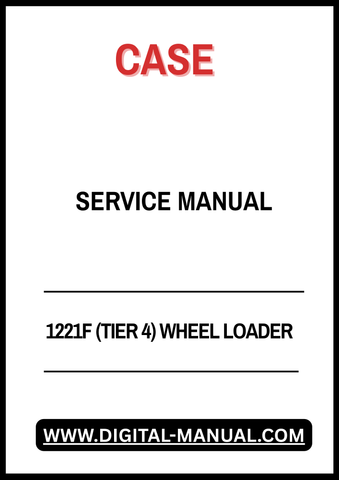 The CASE 1221F (Tier 4) Wheel Loader Service Manual is an essential resource for maintaining and servicing your equipment efficiently. This comprehensive manual provides detailed instructions, diagrams, and specifications tailored specifically for the CASE 1221F model, ensuring you have all the information needed to keep your loader in peak condition.