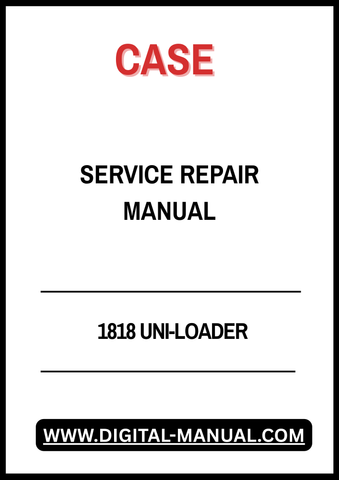 The CASE 1818 Uni-Loader Service Repair Manual is an essential resource for anyone looking to maintain or repair their equipment efficiently. This comprehensive guide provides detailed instructions, diagrams, and specifications tailored specifically for the CASE 1818 Uni-Loader, ensuring you have all the information you need at your fingertips.