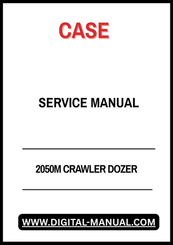 The CASE 2050M Crawler Dozer Service Manual (Part Number: 48037321A) is an essential resource for maintaining the performance and longevity of your dozer. This comprehensive manual provides detailed instructions, diagrams, and specifications to ensure that you can effectively troubleshoot and repair your equipment with confidence.