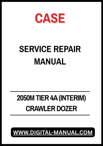 Inside, you'll find step-by-step procedures, troubleshooting tips, and maintenance schedules tailored specifically for the CASE 2050M model. Whether you're a seasoned technician or a DIY enthusiast, this manual equips you with the knowledge to tackle repairs confidently and efficiently.