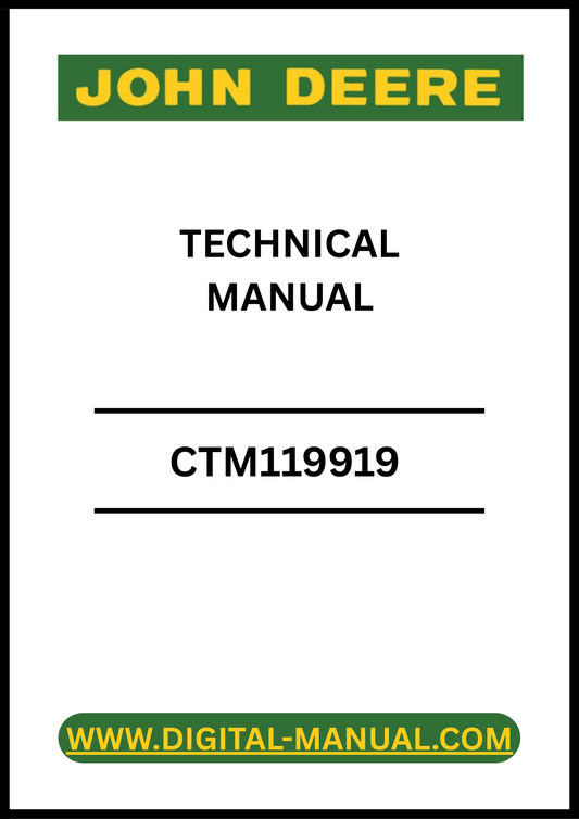 CTM119919 - JOHN DEERE 6135HH005 ENGINE TECHNICAL MANUAL