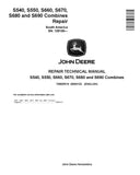 JOHN DEERE S690 COMBINE TM805519 REPAIR MANUAL - PDF